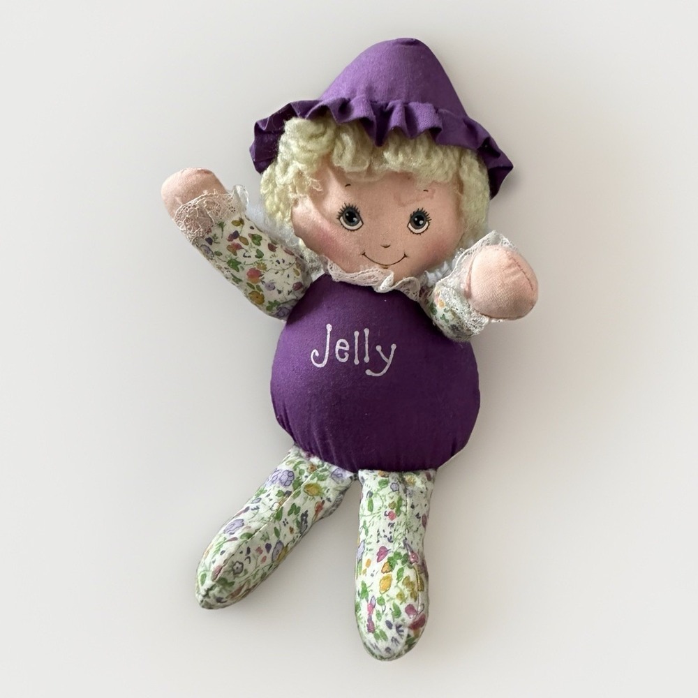 Jelly Plush Doll 1981 Amtoy/Morgan Inc. Please Read *
